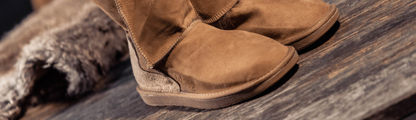 Wuggs Tasmanian Wallaby Fur Boots Sustainable and Ethically Produced