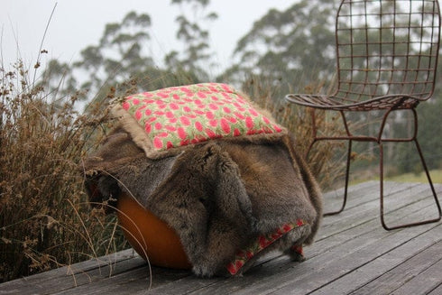 Wallaby Fur Cushion Covers
